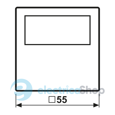 Дисплей комнатного контроллера температуры JUNG HOME BTA1791SW, черный