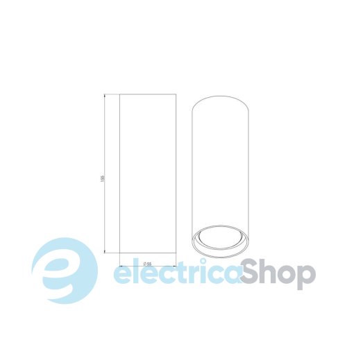 Точковий світильник PikArt 34582-3 LLP