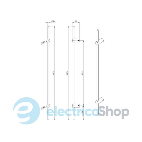 Настенный светильник PikArt Lane 1200 LED 4000K 37608-8