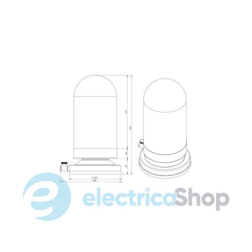 Настольная лампа PikArt Subway Stone 31434-1