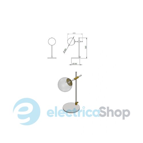 Настольная лампа PikArt Kilinski 26867