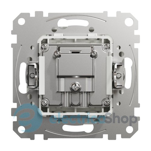 Розетка R/TV/SAT концевая 4дБ, Sedna Design SDD111481 белый