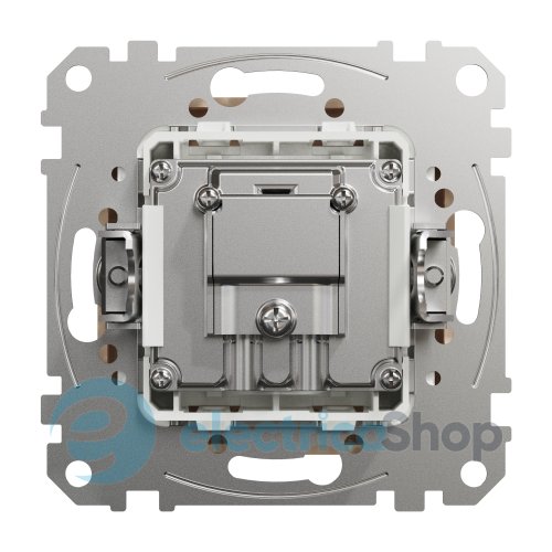 Розетка R/TV/SAT концевая 4дБ, Sedna Design SDD112481 бежевый