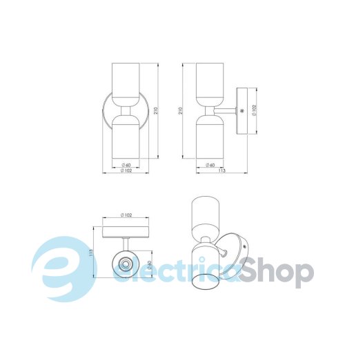 Бра PikArt 35639-3