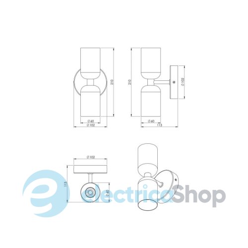 Бра PikArt 35639-4