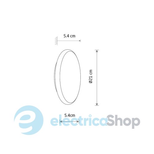 Настенный светильник Nowodvorski Astra LED 8W 3000K Chrome 11940