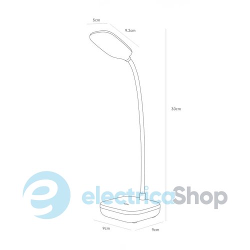 Настільна лампа Zuma Line 5905316672949 1961-WH LED