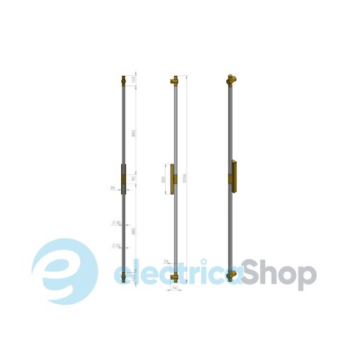 Настенный светильник PikArt Axis LED 4000K 37744-10