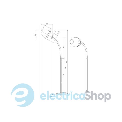 Настенный светильник PikArt Burgeon 2 35110-4