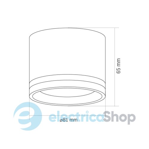 Точечный светильник VIDEX LED VL-SPF35A-W (28830)