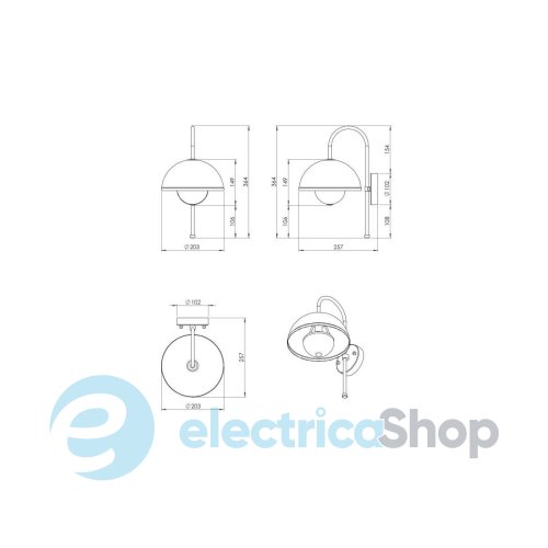 Бра PikArt PR 36693-4