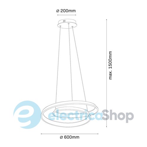 Люстра Goldlux Cashmere 338167