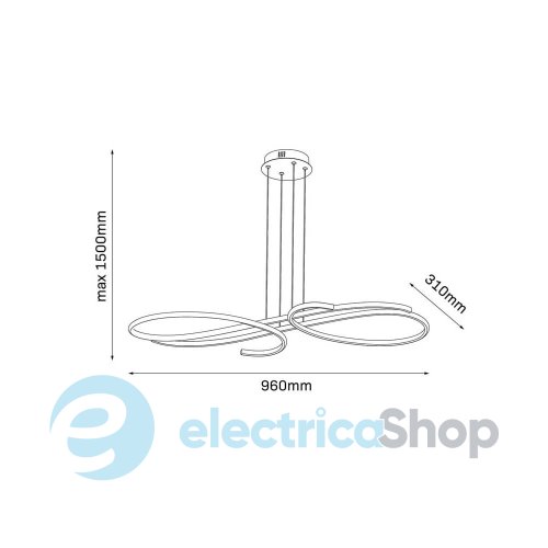 Люстра Goldlux Violin 338198