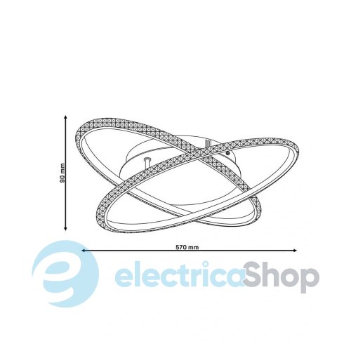 Люстра Goldlux Diana 337856