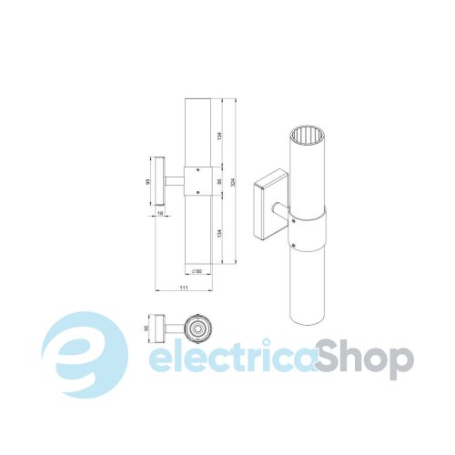 Бра PikArt Riff2 LED 3000K 6,9W 35519-3