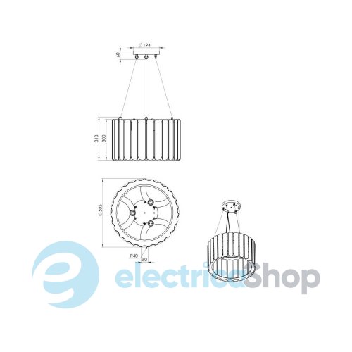 Люстра Panela Pikart 36808
