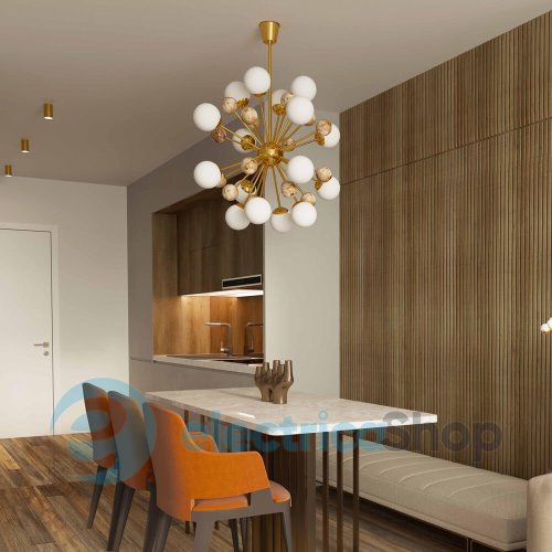 Люстра PikArt Burst 2 marble 35036-1