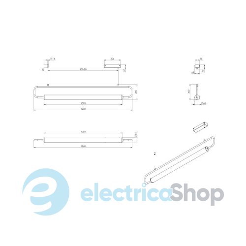 Подвесной светильник PikArt Loop 33966-7