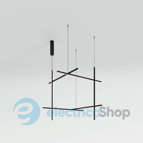 Підвісний світильник Lumineka Axis Axis L6 800x800mm 60W 4100Lm LV-AX-L6 -BK