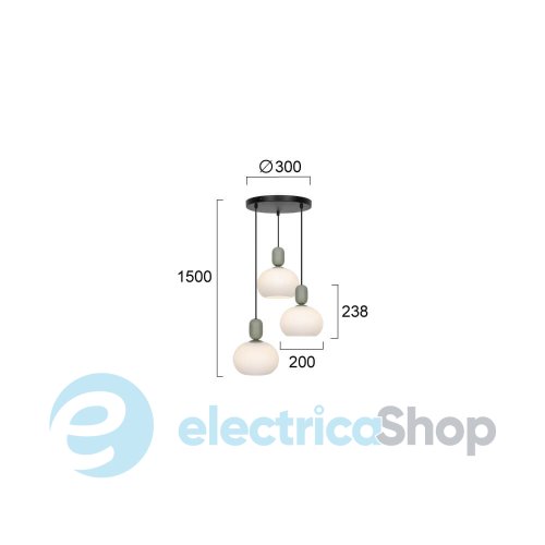 Люстра Viokef VALISIA 4328400