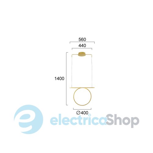 Люстра Viokef KELSI 4325701