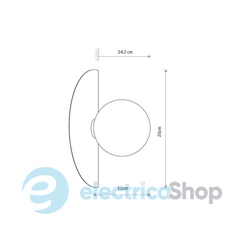 Бра Nowodvorski SATURN S 12596