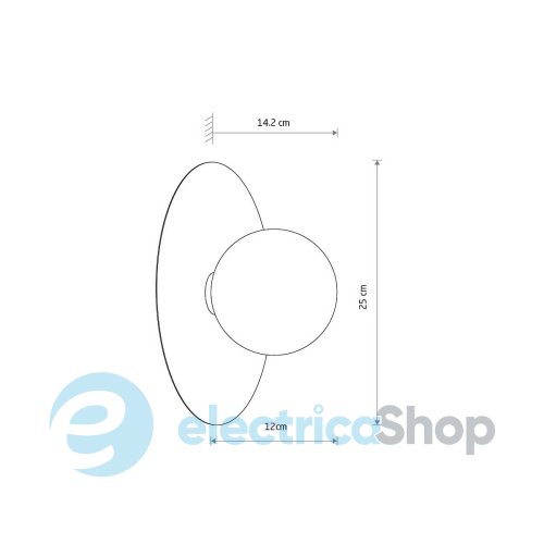 Бра Nowodvorski SATURN M 12440