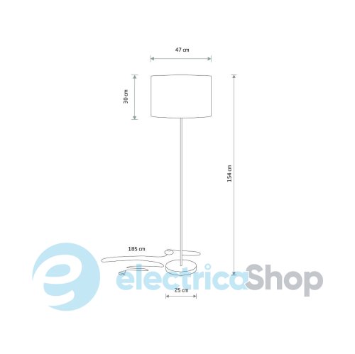 Торшер Nowodvorski HOTEL MOOD 11790