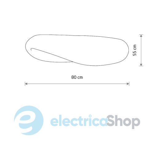 Плафон Nowodvorski CAMELEON HAVANA L 12434
