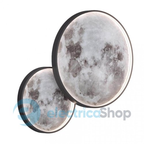 Настінний світильник KLOODI WA-MOON 600 CCT BK