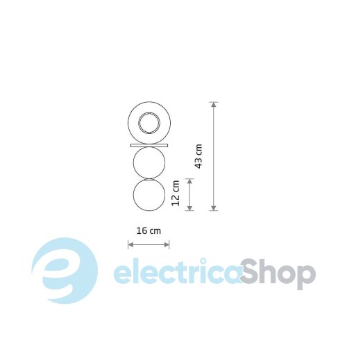 Плафон Nowodvorski CAMELEON DROPS WOOD A 12426