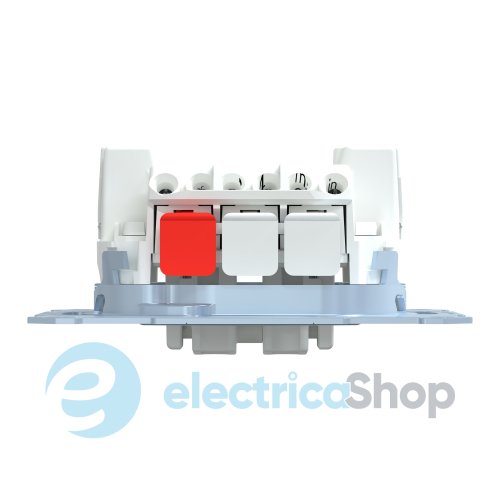 Механізм перемикача 2-кл. 10АX/250V (автомат. клемі) Merten MTN3126-0000