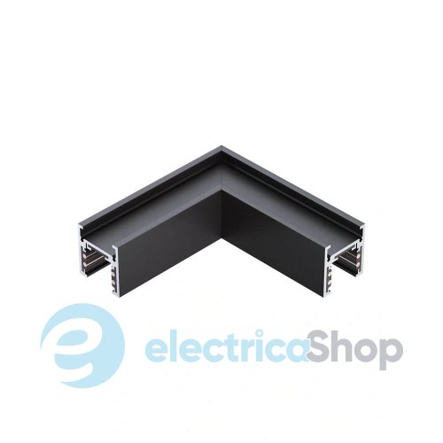Соединитель угловой Kloodi KDMG-SLIM-TRN ZM 90 BK 48V