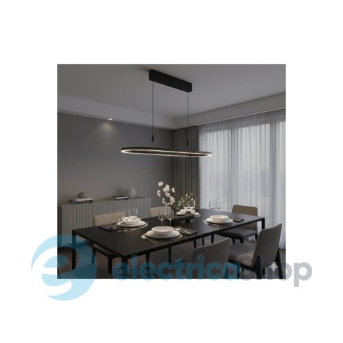 Люстра AZzardo LAYLA 120 3000K DIMM BK AZ6755