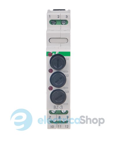 Блок предохранителей 3x230VAC (6.3A) F&F BZ-3