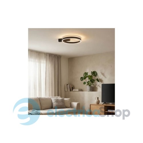 Потолочный светильник AZzardo ARTE TOP 25W+25W CCT BK AZ7011