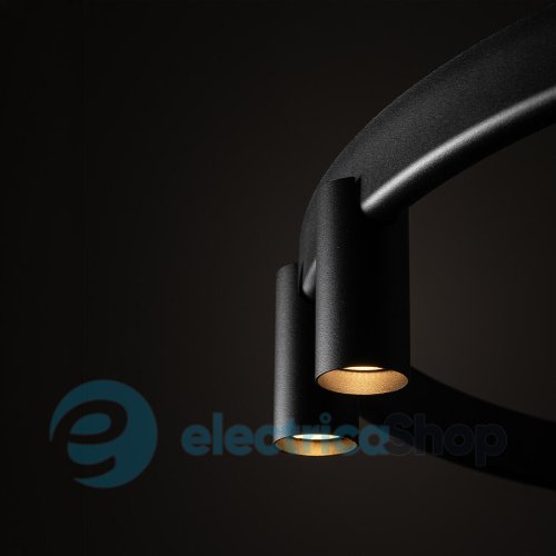 Люстра Nowodvorski Fourty Round VII GU10 R35 LED 7+6x10W+9W Black 12285