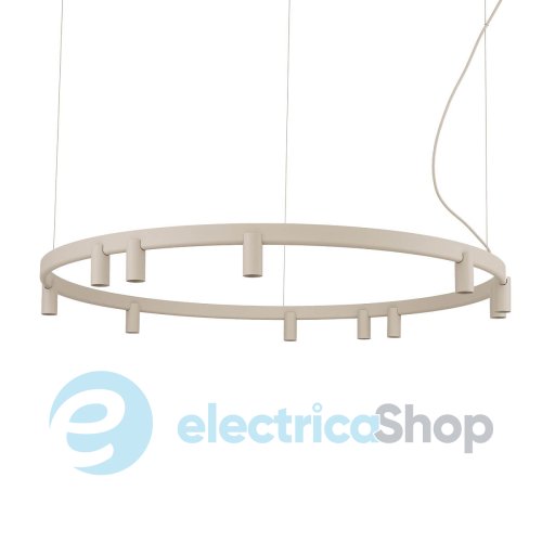 Люстра Nowodvorski Fourty Round XI GU10 R35 LED 11+6x10W+9W Beige 12287