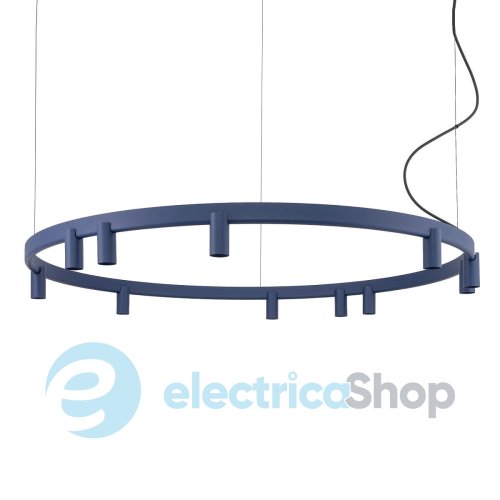 Люстра Nowodvorski Fourty Round XI GU10 R35 LED 11+6x10W+9W Blue 12286