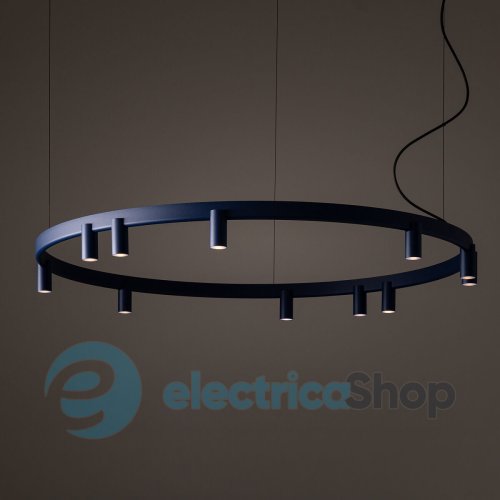 Люстра Nowodvorski Fourty Round XI GU10 R35 LED 11+6x10W+9W Blue 12286