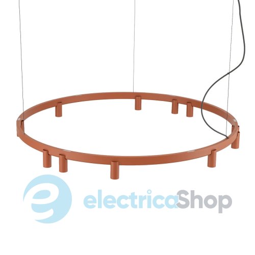 Люстра Nowodvorski Fourty Round XI GU10 R35 LED 11+6x10W+9W Terracotta 12420