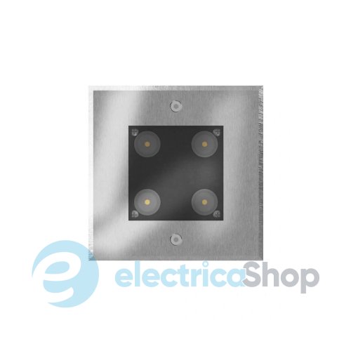 Вуличний вбудований світильник KLOODI KDGL-SC130X130 4W 3K 30D LED 400Lm IP67