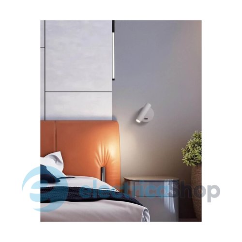 Настенный светильник Kloodi DECO WA-PIANO R110 3K WH LED CREE 3W 3000K 30° 120LM