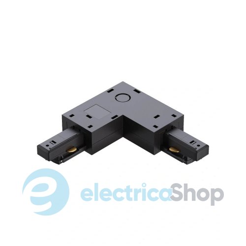 Соединитель угловой Kloodi KDTR-263 R BK 1-фазный правый