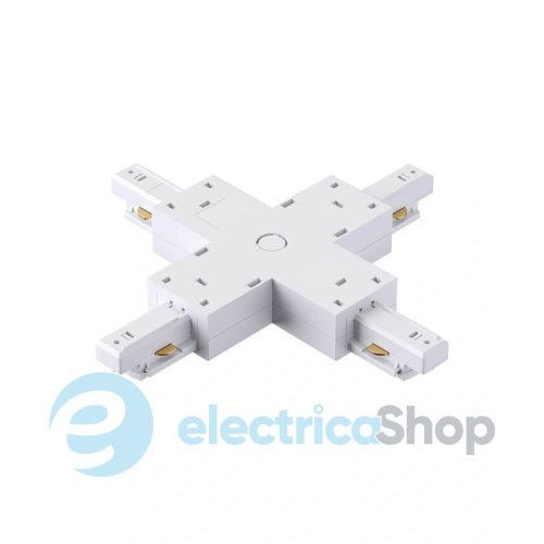 З'єднувач X-подібний Kloodi KDTR-265 WH 1-фазний