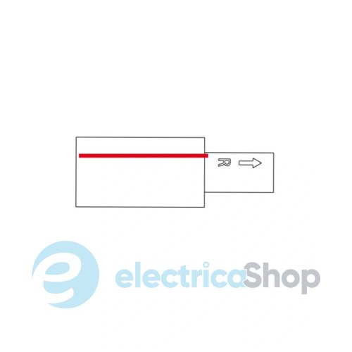 Ввод питания Kloodi KDTR-261 R WH 1-фазный правый