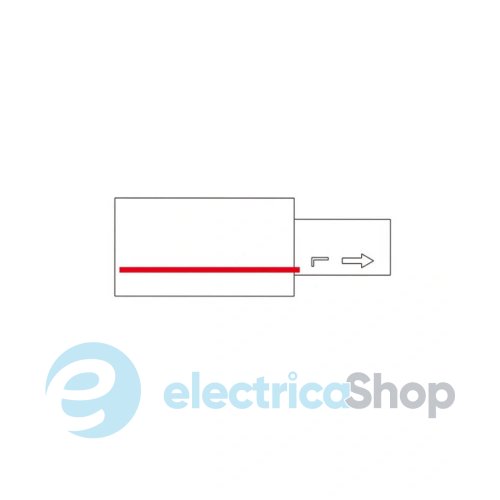 Ввод питания Kloodi KDTR-261 L WH 1-фазный левый