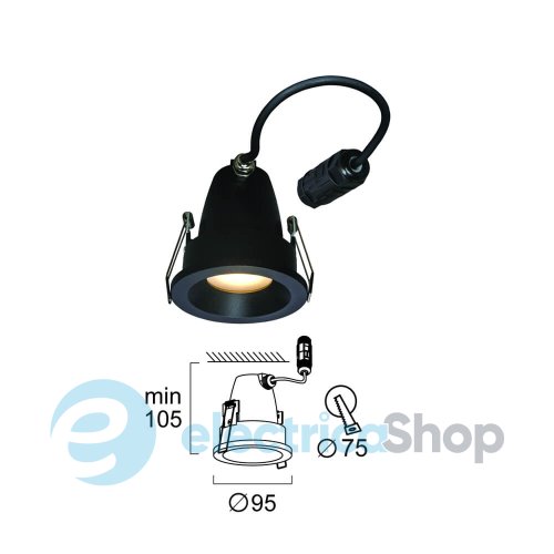 Точечный светильник встроенный Viokef VAL 4323301