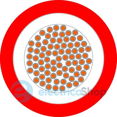 Кабель OLFLEX SOLAR H1 BUR 1X6 RD LAPP 38115814 красный