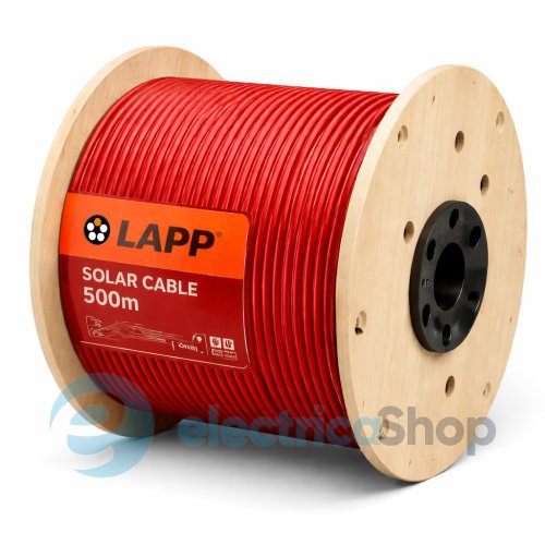Кабель OLFLEX SOLAR H1 BUR 1X4 RD LAPP 38115813 красный